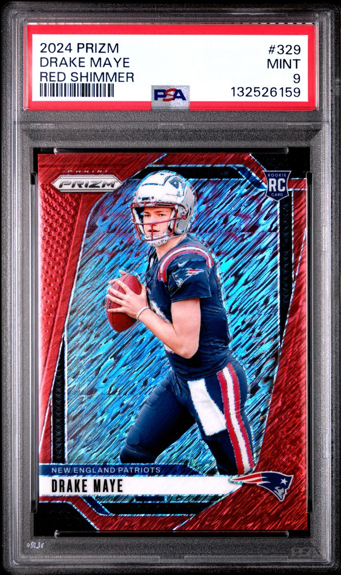 2024 #329 Drake Maye PSA 9 Panin