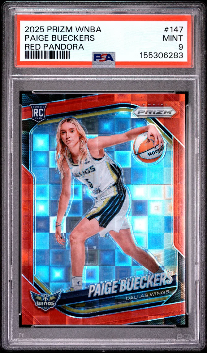 2025 #147 Paige Bueckers PSA 9 Panini Prizm WNBA