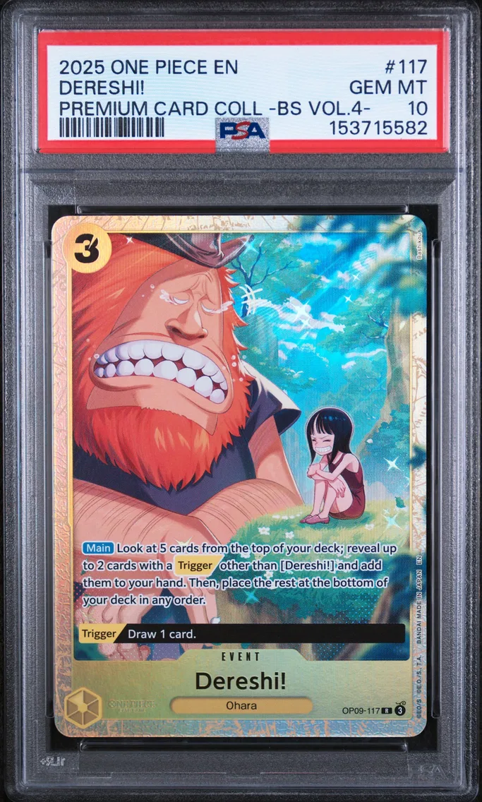 2025 #117 Dereshi! PSA 10 One Piece Premium Card Collection -Best Selection Vol.4 -
