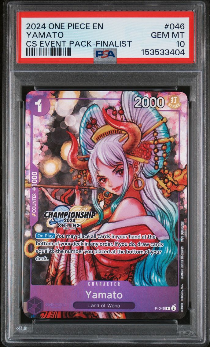 2024 #046 Yamato PSA 10 Championship 2024 Event Pack One Piece