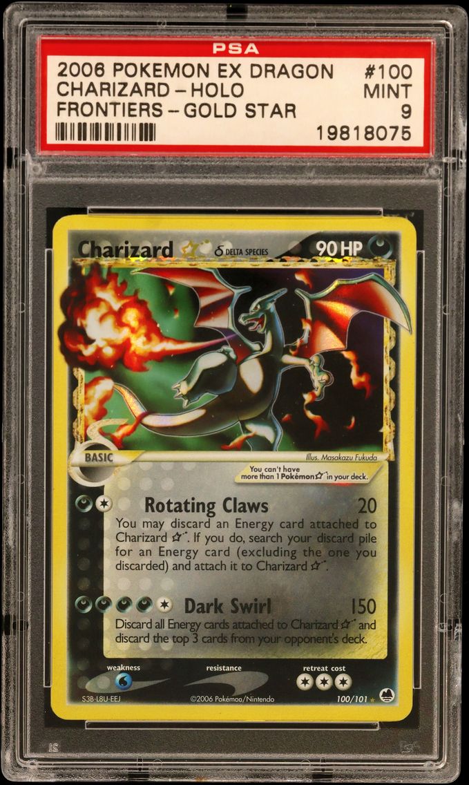 2006 #100 Charizard-Holo Gold St