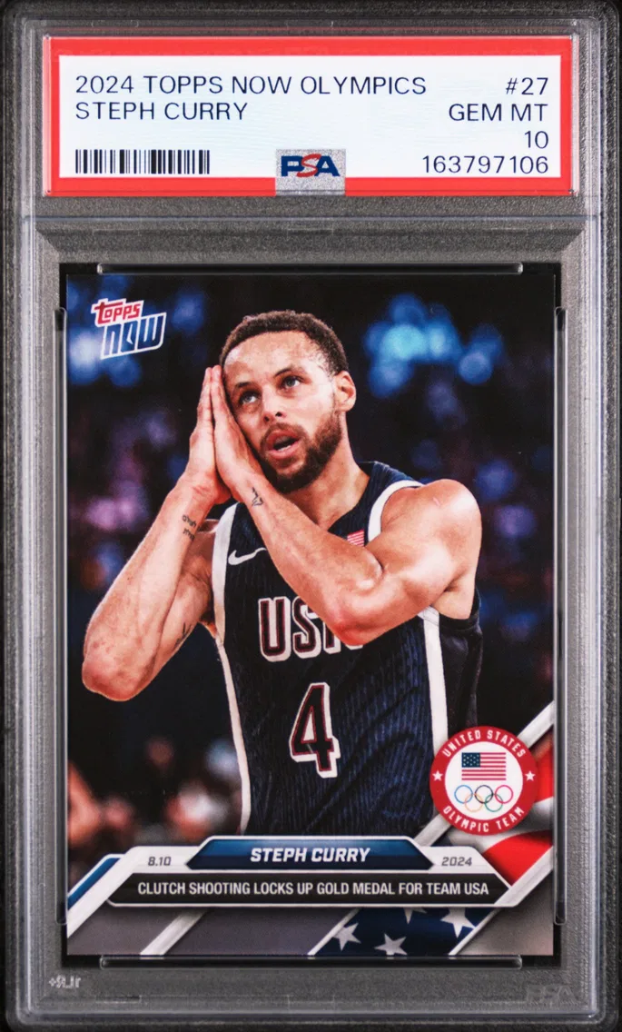 2024 #27 Steph Curry PSA 10 Topp