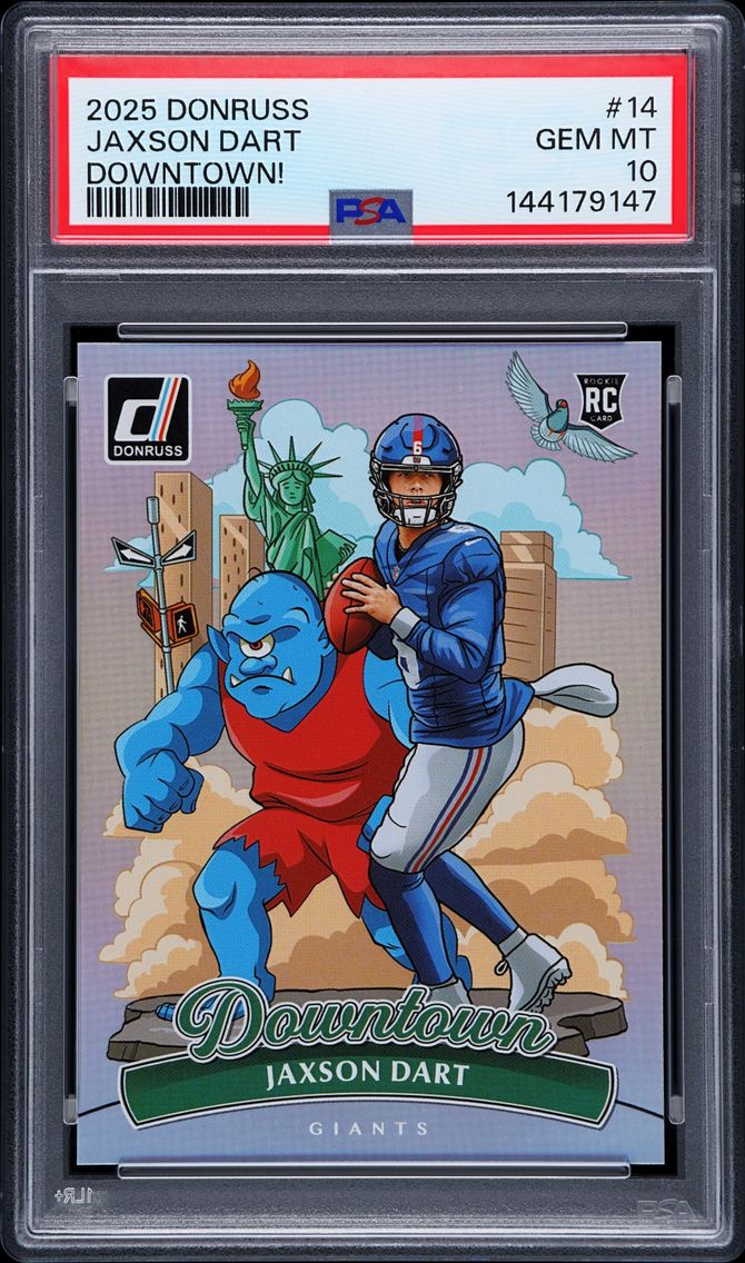 2025 #14 Jaxson Dart PSA 10 Pani