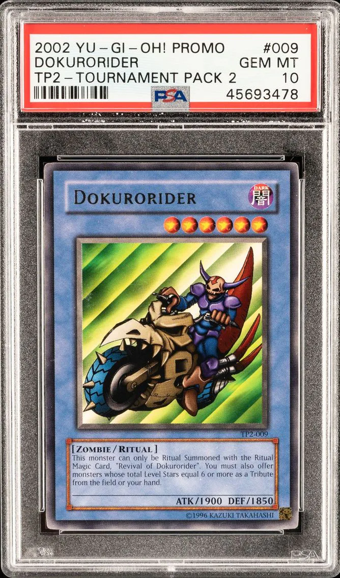 DOKURORIDER TP2-009 TOURNAMENT PACK 2 2002 PSA 10