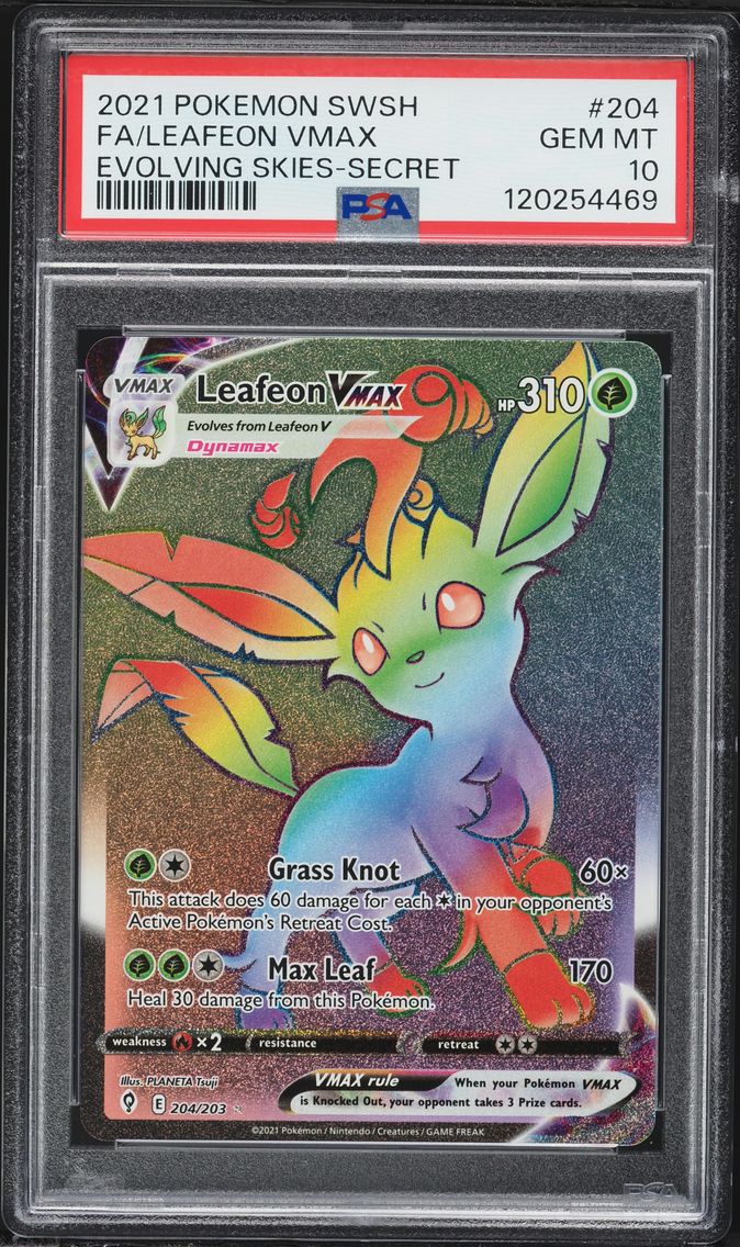 2021 #204 Full Art/Leafeon Vmax