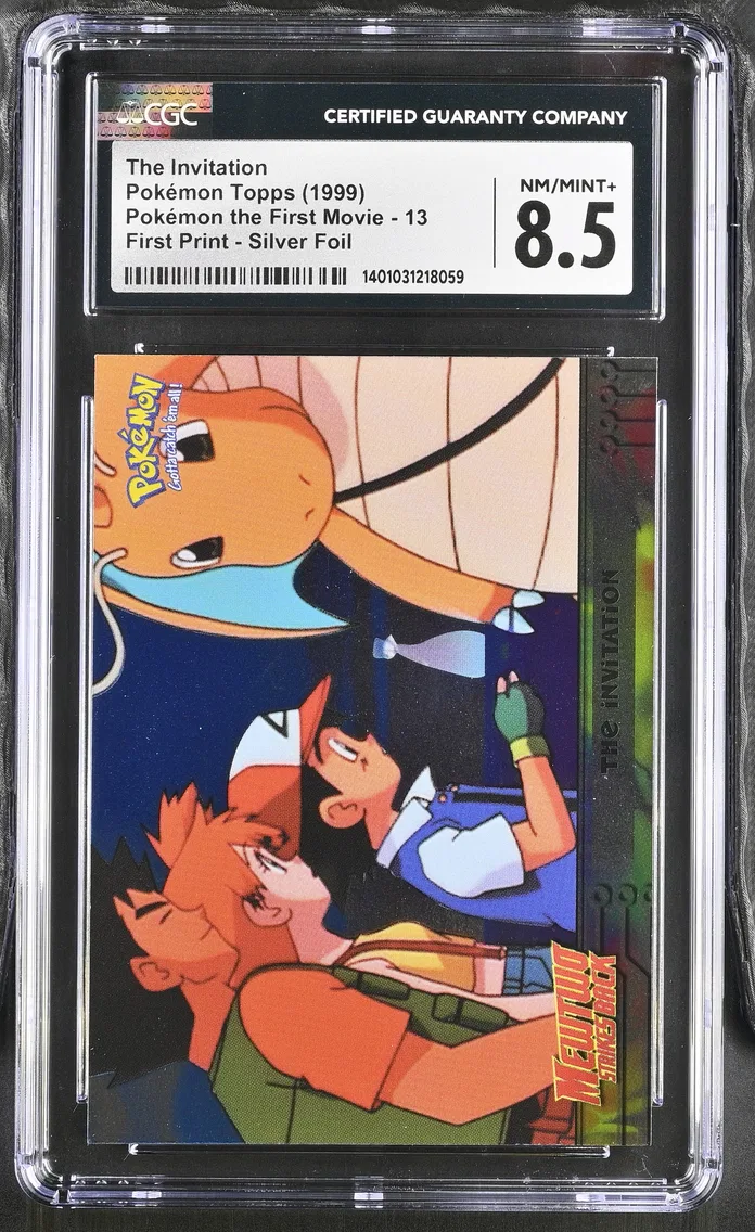 1999 #13 The Invitation CGC 8.5 Pokemon the First Movie - English