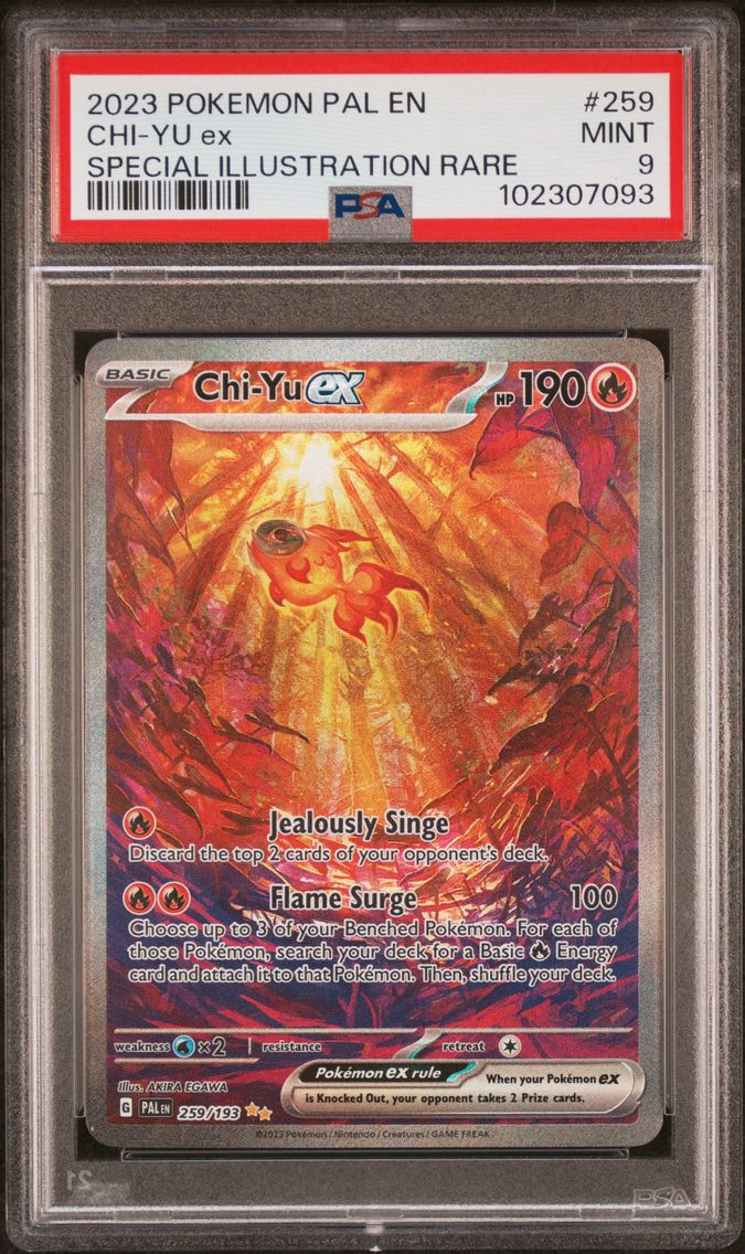 2023 #259 Chi-YU EX PSA 9 Pal EN-Paldea Evolved Pokemon