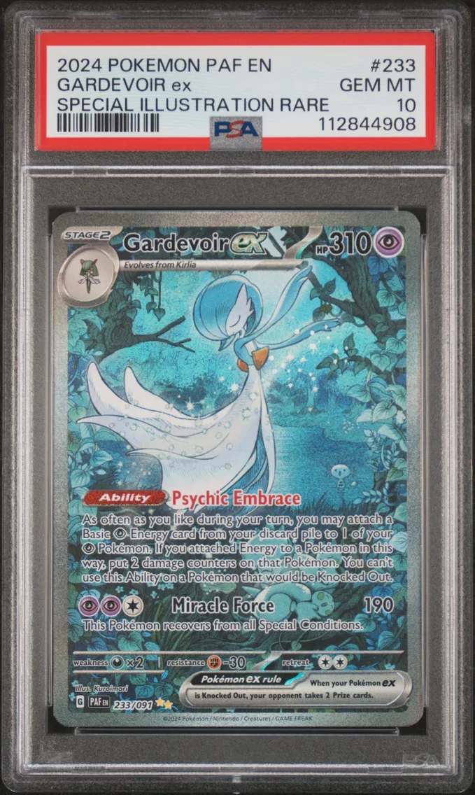 2024 #233 Gardevoir EX PSA 10 Pa