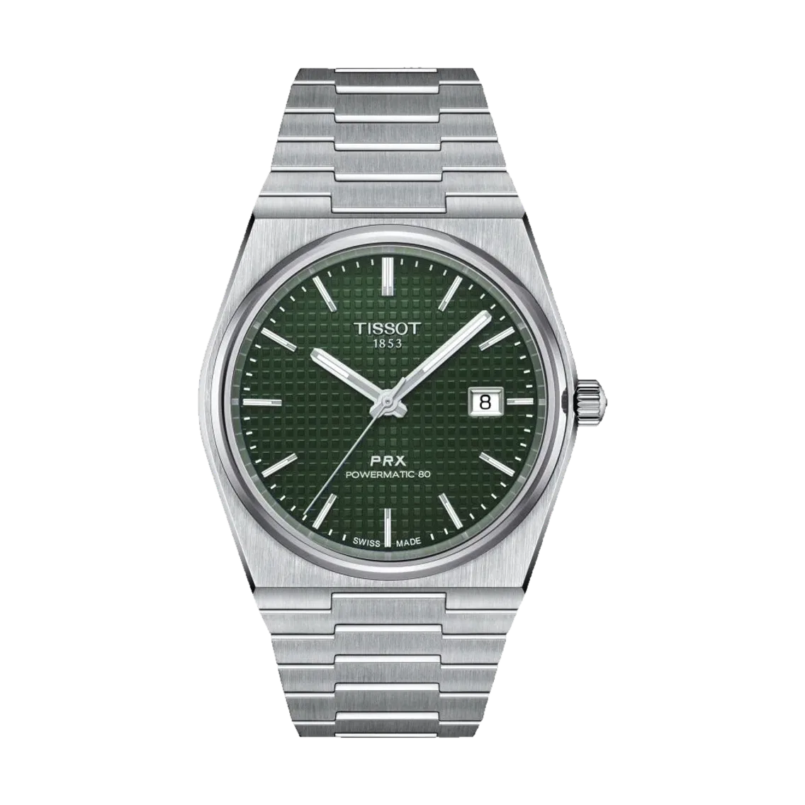 Tissot PRX Automatic Powermatic 80 40mm - Green on Bracelet