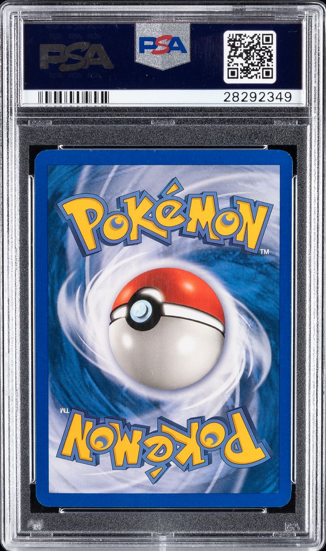 2004 #105 CHARIZARD EX-HOLO PSA (back)