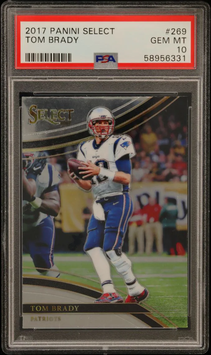 2017 #269 Tom Brady PSA 10 Panini Select