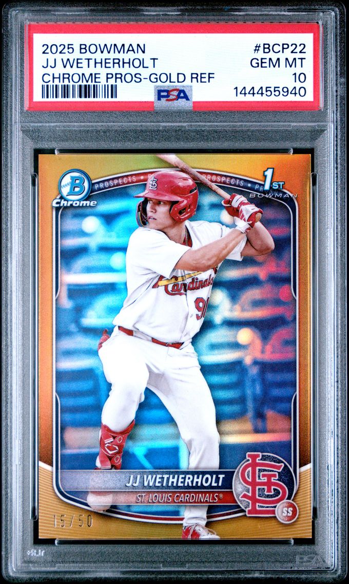 2025 #BCP22 JJ Wetherholt PSA 10