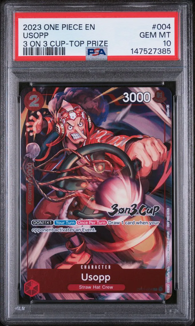 2023 #004 Usopp PSA 10 One Piece Promos
