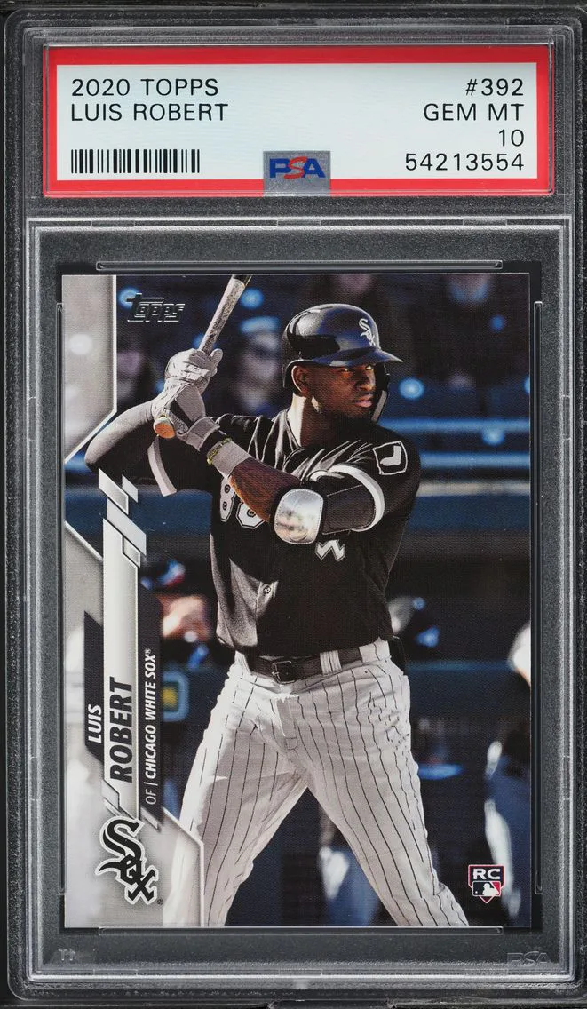 2020 Topps Luis Robert ROOKIE #392 PSA 10 GEM MINT