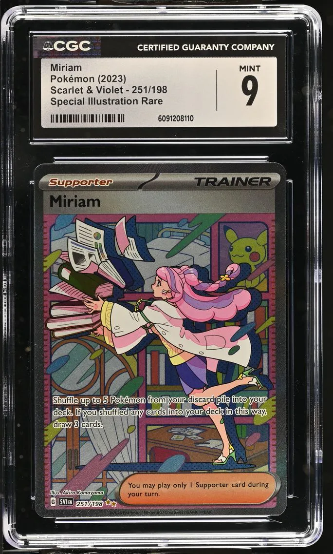 2023 #251 Miriam CGC 9 Scarlet & Violet - SV1EN - English