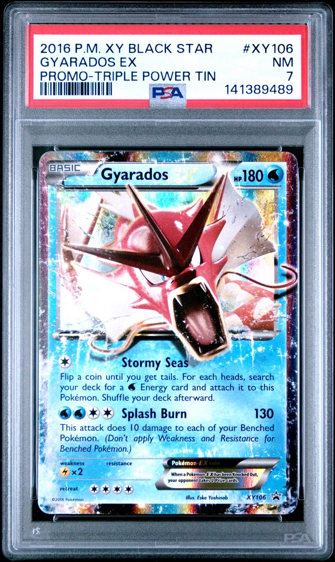 2016 #XY106 Gyarados EX PSA 7 XY