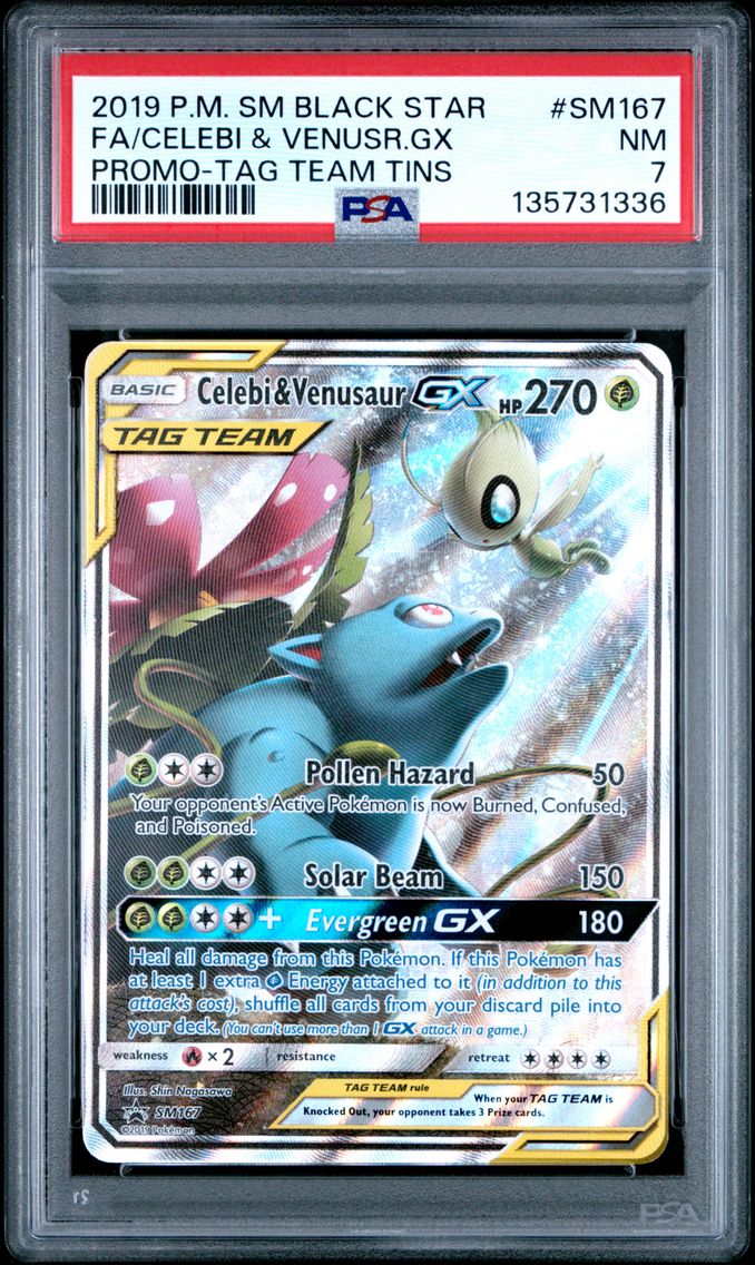 2019 #SM167 Full Art/Celebi & Ve