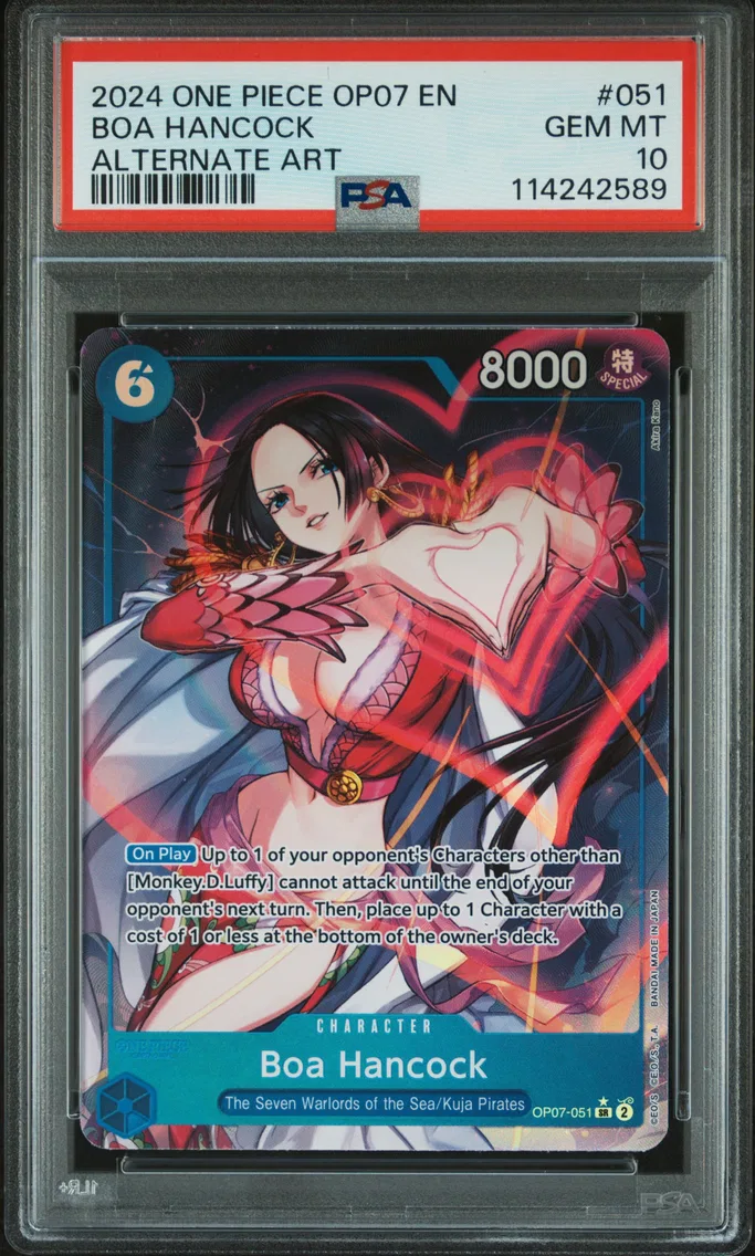 2024 #051 Boa Hancock PSA 10 One Piece OP07-500 Years in the Future