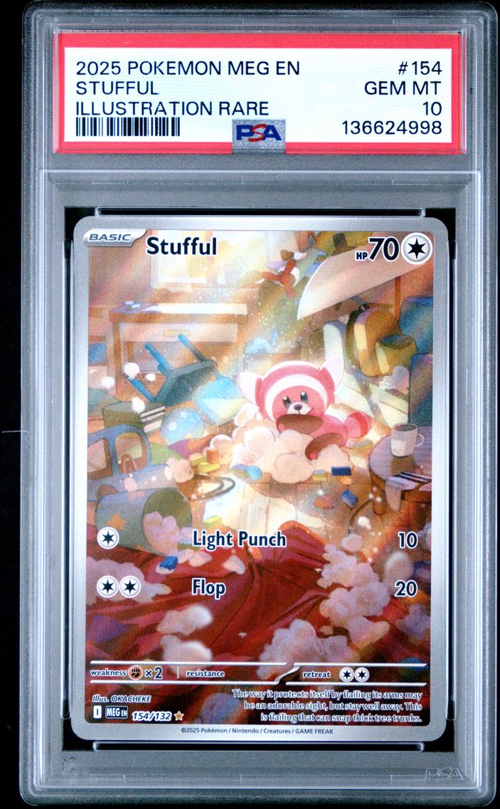 2025 #154 Stufful PSA 10 Meg EN-