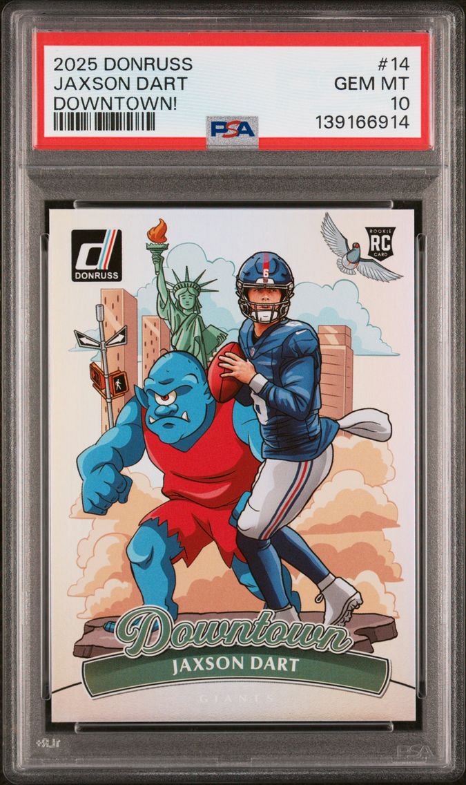 2025 #14 Jaxson Dart PSA 10 Pani