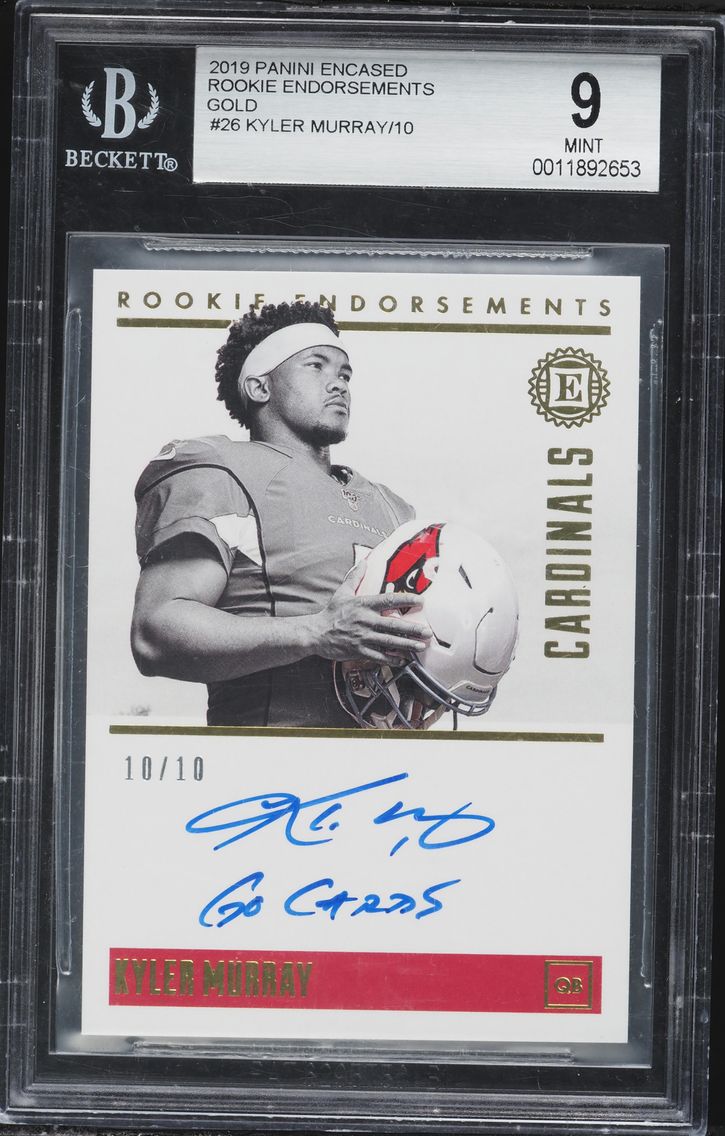 2019 #NA Panini Encased Endorsem