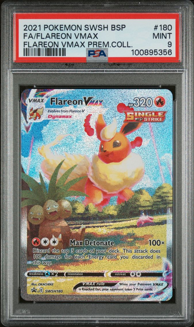 2021 #180 Full Art/Flareon Vmax