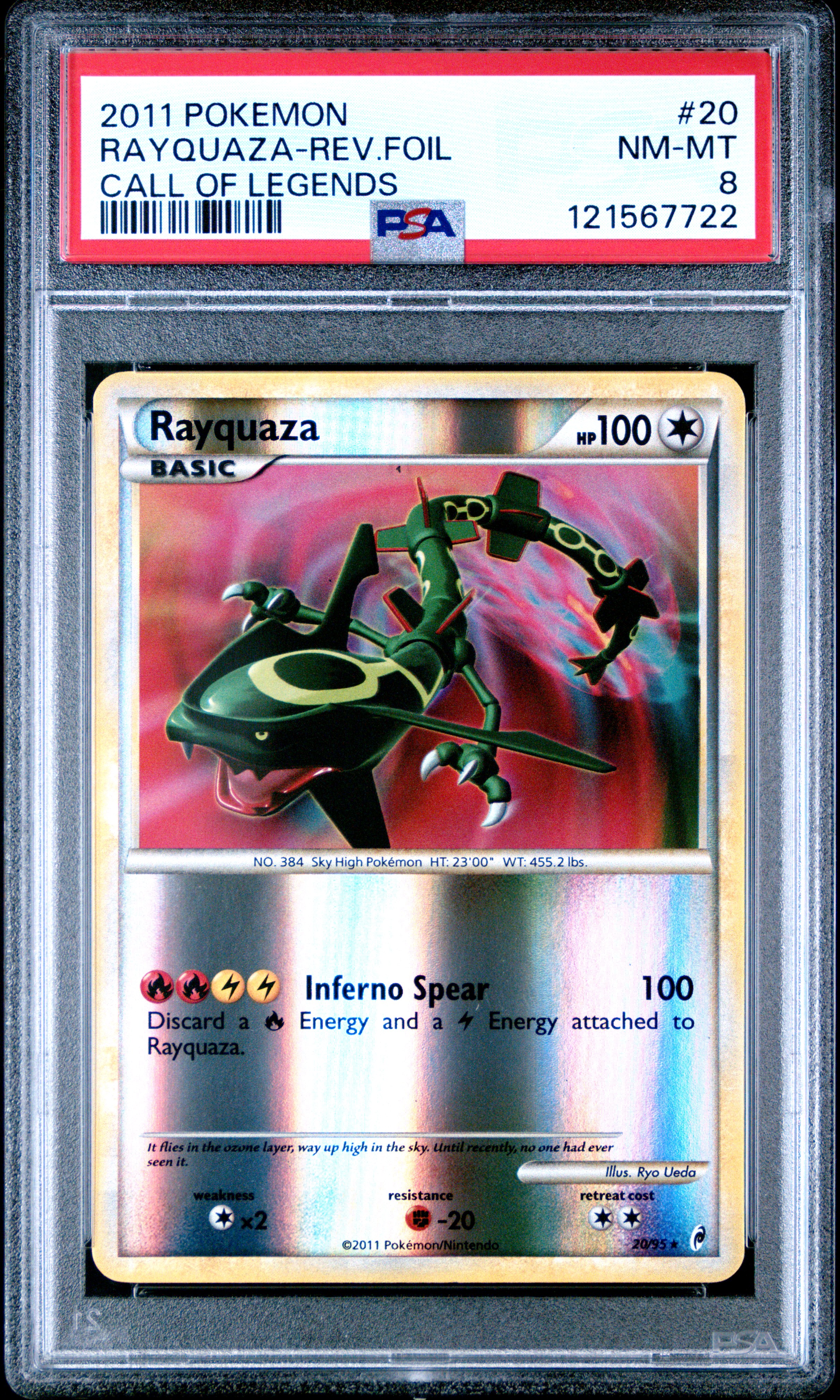Rayquaza-Reverse Foil