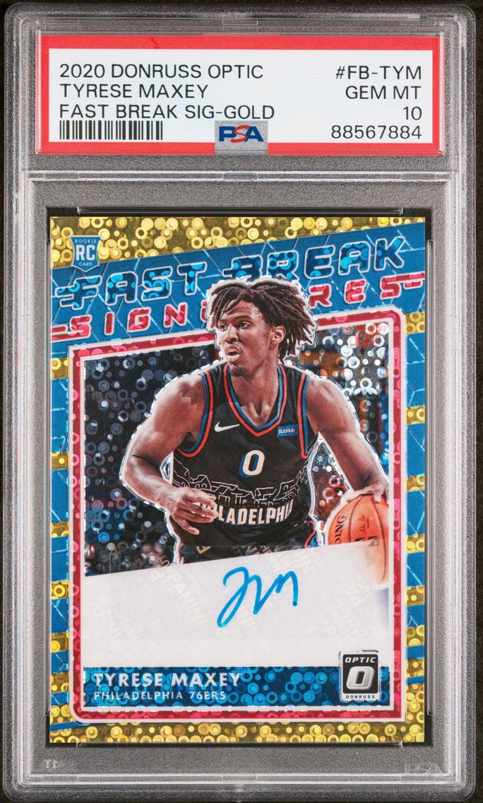 2020 #FB-TYM Tyrese Maxey PSA 10