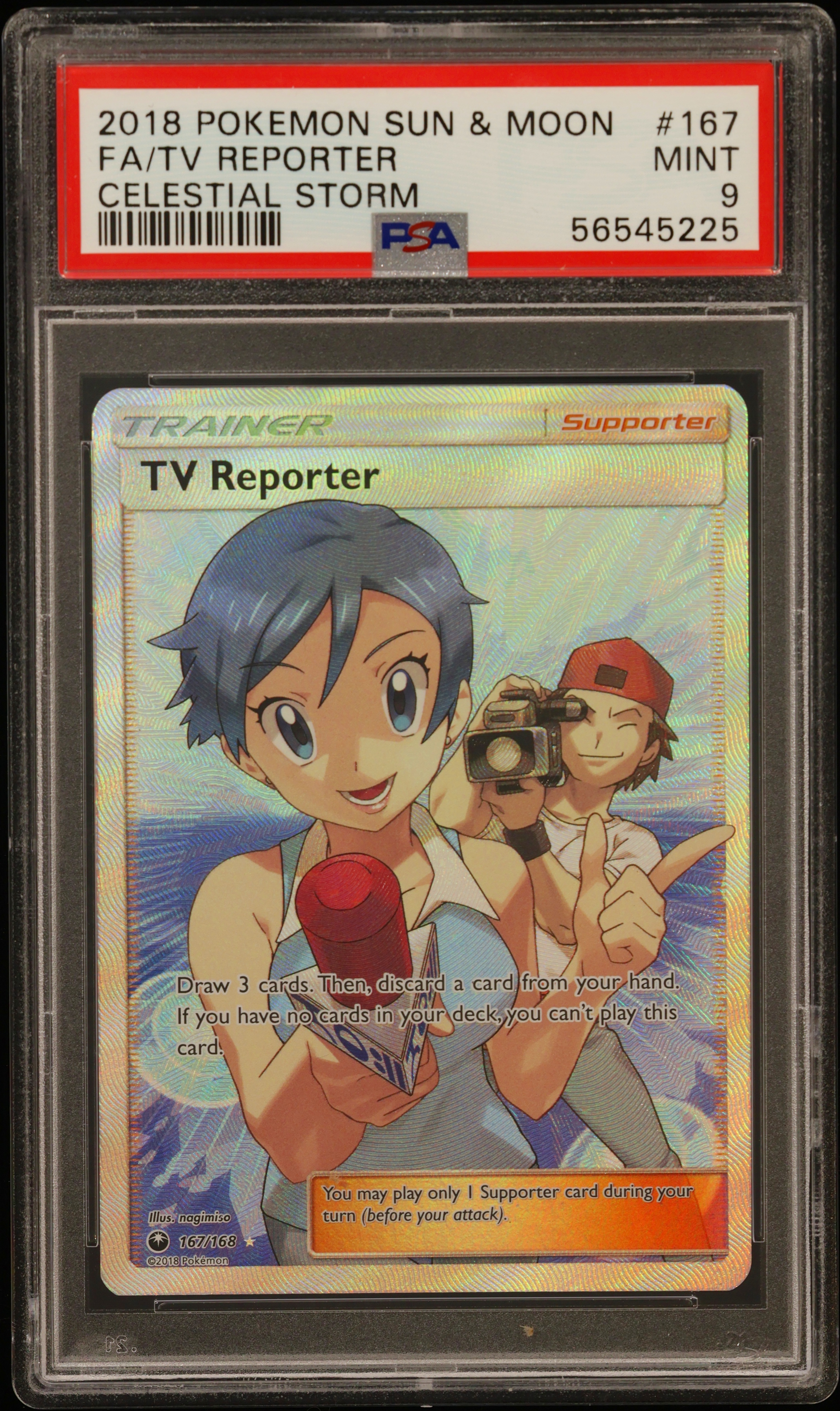 Full Art/TV Reporter