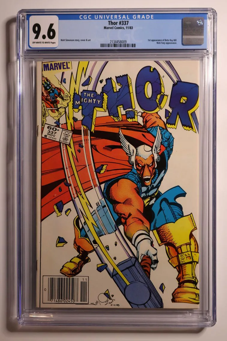 1983 Thor #337 CGC 9.6 Marvel Comics