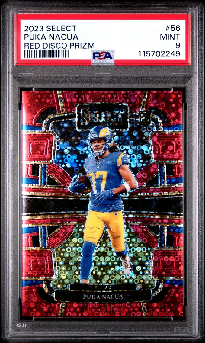 2023 #56 Puka Nacua PSA 9 Panini Select