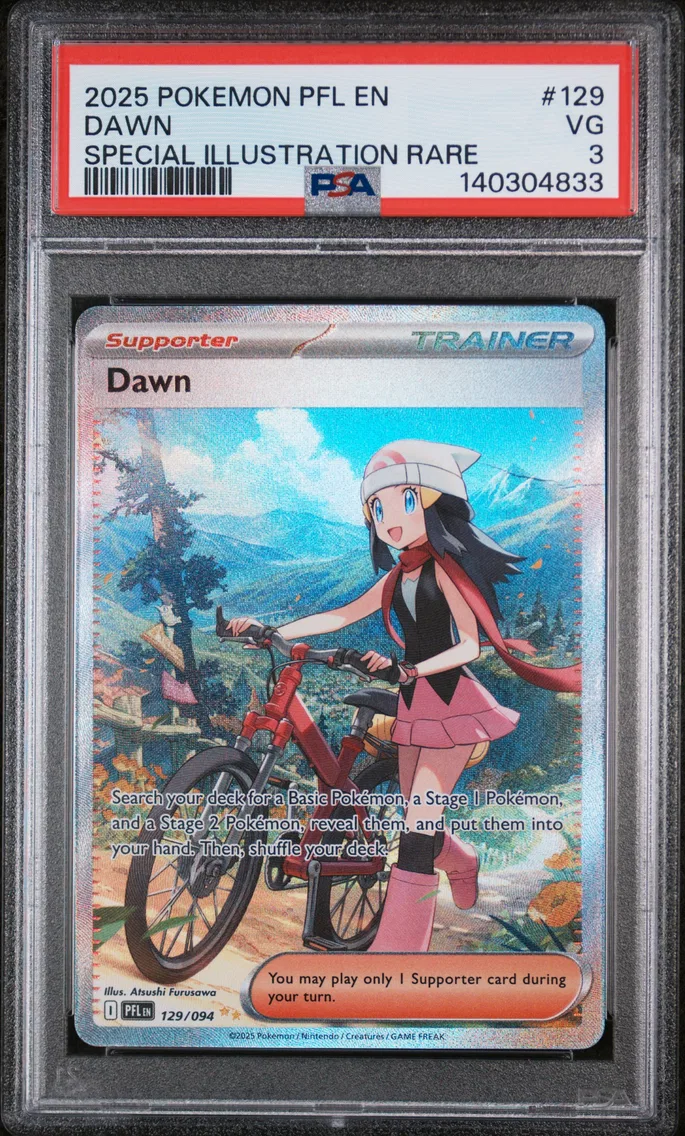 2025 #129 Dawn PSA 3 Pfl EN-Phantasmal Flames