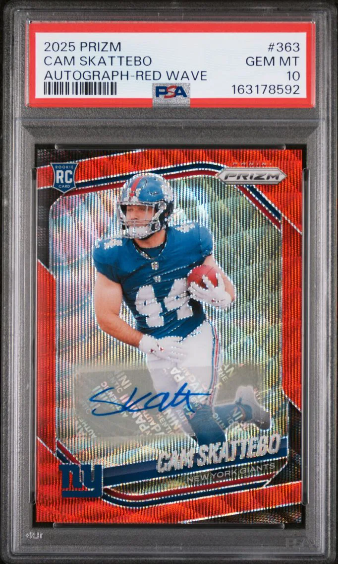2025 #363 CAM SKATTEBO PSA 10 Panini Prizm