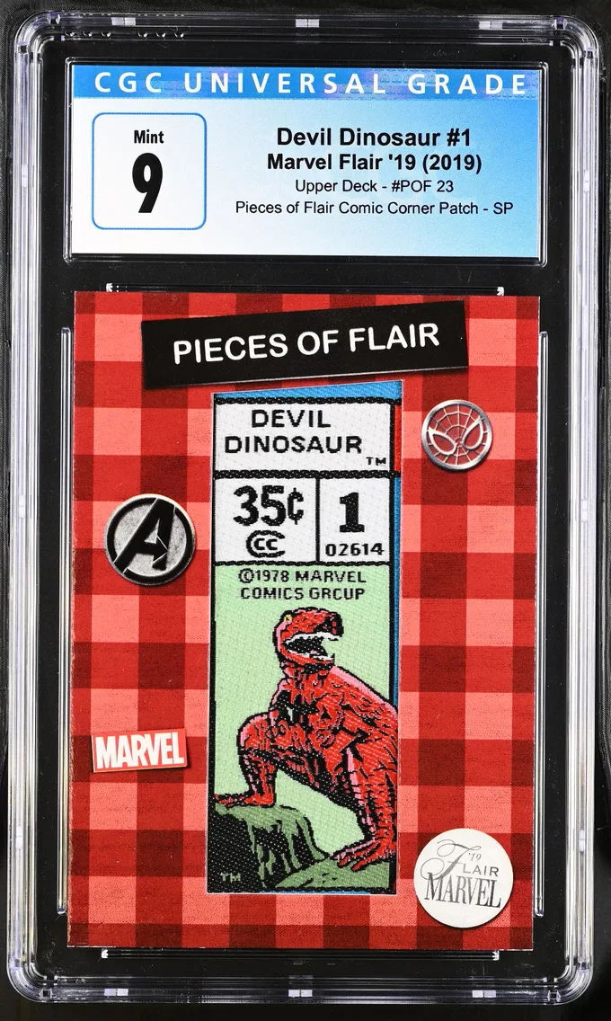 2019 #POF 23 Devil Dinosaur #1 CGC 9 Marvel Flair '19 (2019 Upper Deck) - English