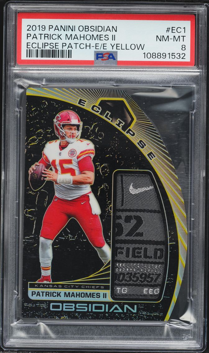 2019 #EC1 Patrick Mahomes II PSA