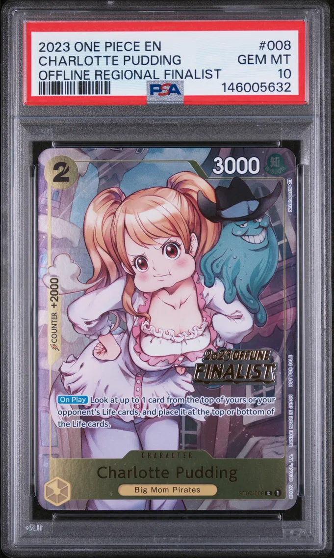 2023 #008 Charlotte Pudding PSA 10 One Piece Promos