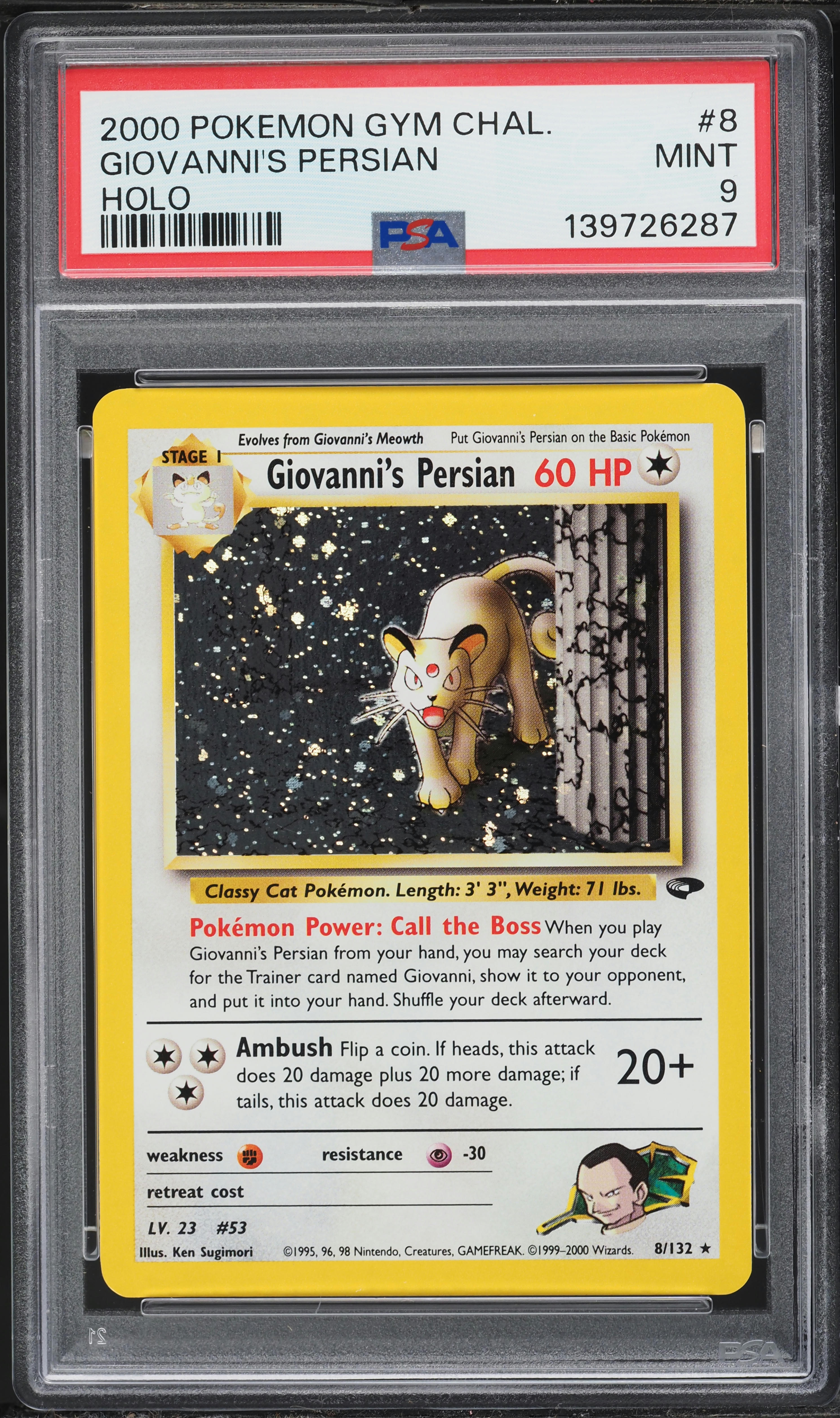 Giovanni's Persian