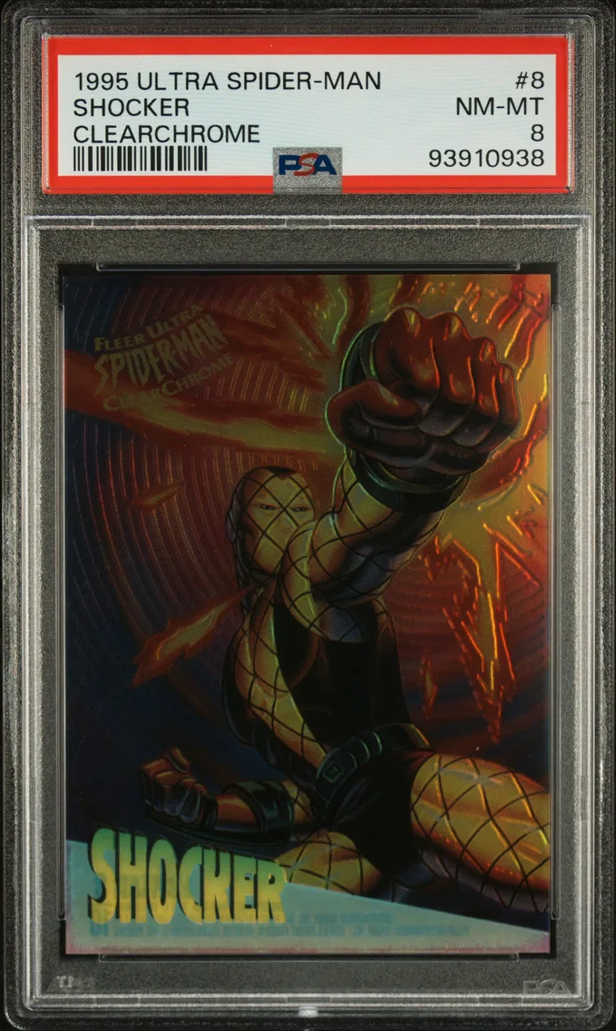 1995 #8 Shocker PSA 8 Ultra Spider-Man Clearchrome