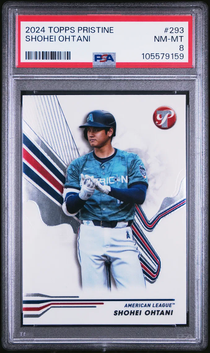 2024 #293 Shohei Ohtani PSA 8 Topps Pristine