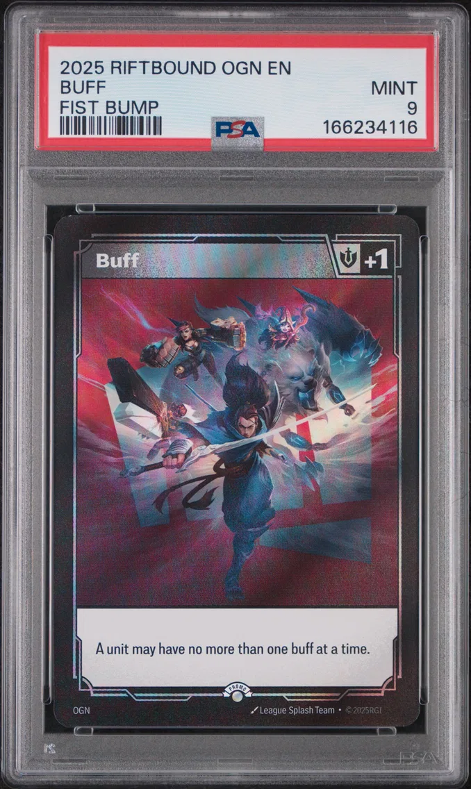 2025 #NA Buff PSA 9 Riftbound: League of Legends Ogn-Origins