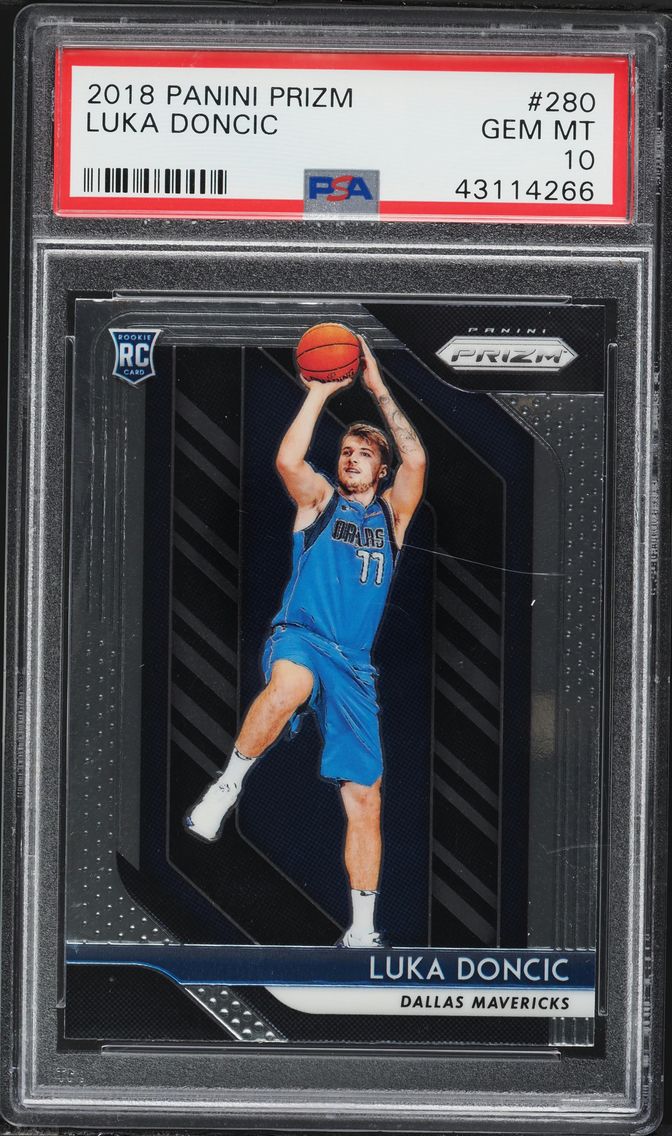 2018 #280 Luka Doncic PSA 10 Pan