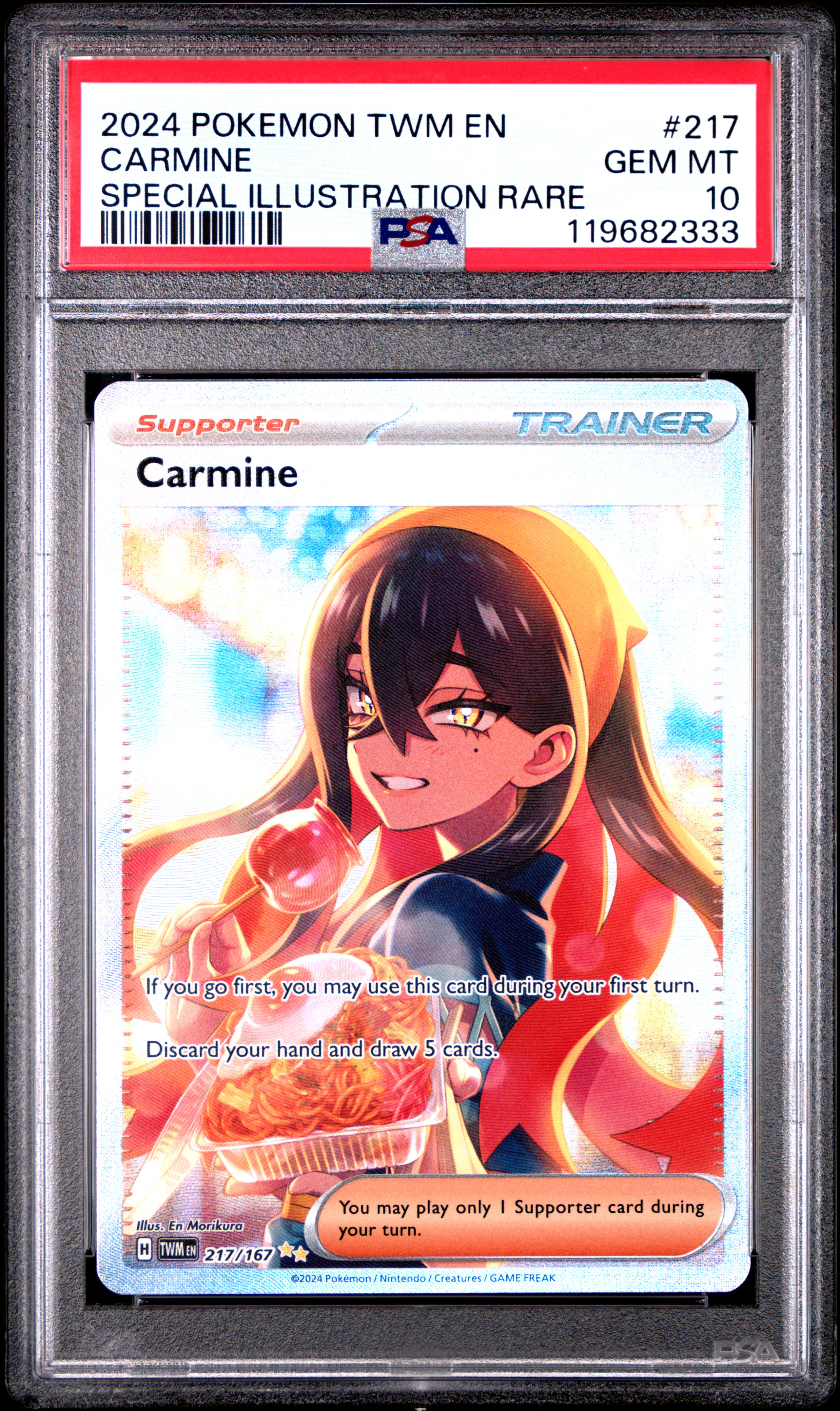 2024 #217 Carmine PSA 10 Twm En-Twilight Masquerade