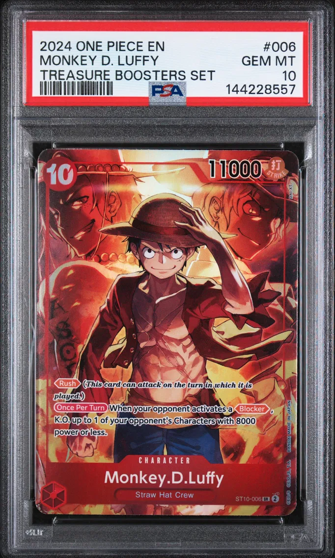 2024 #006 Monkey D. Luffy PSA 10 One Piece Promos