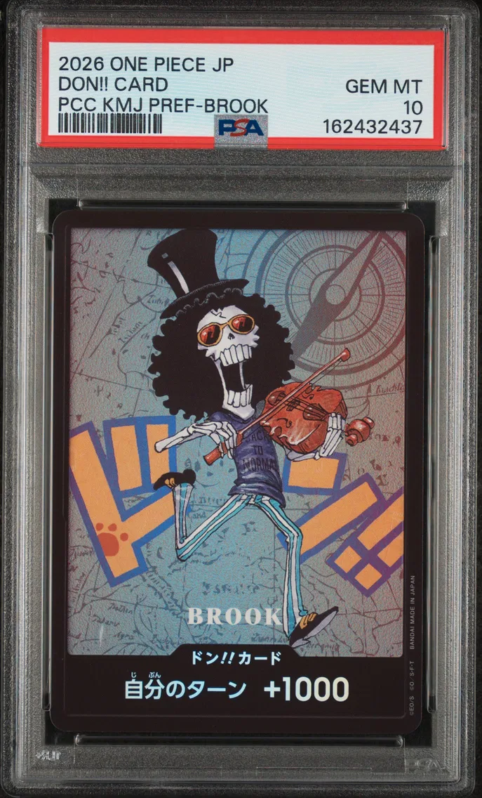 2026 #NA Don!! Card PSA 10 One Piece Japanese Premium Card Collection Kumamoto Prefecture Special