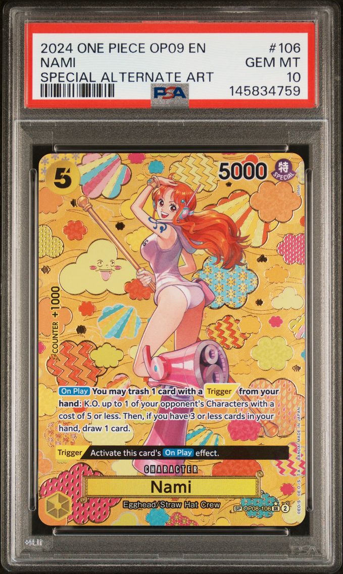 2024 #106 Nami PSA 10 One Piece 