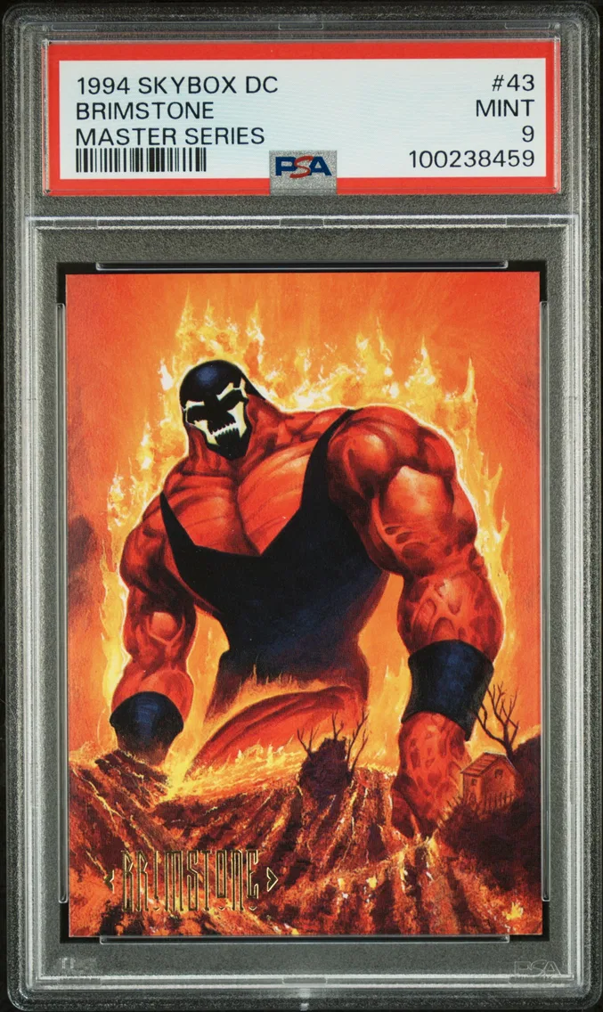 1994 #43 Brimstone PSA 9 Skybox DC Master Series