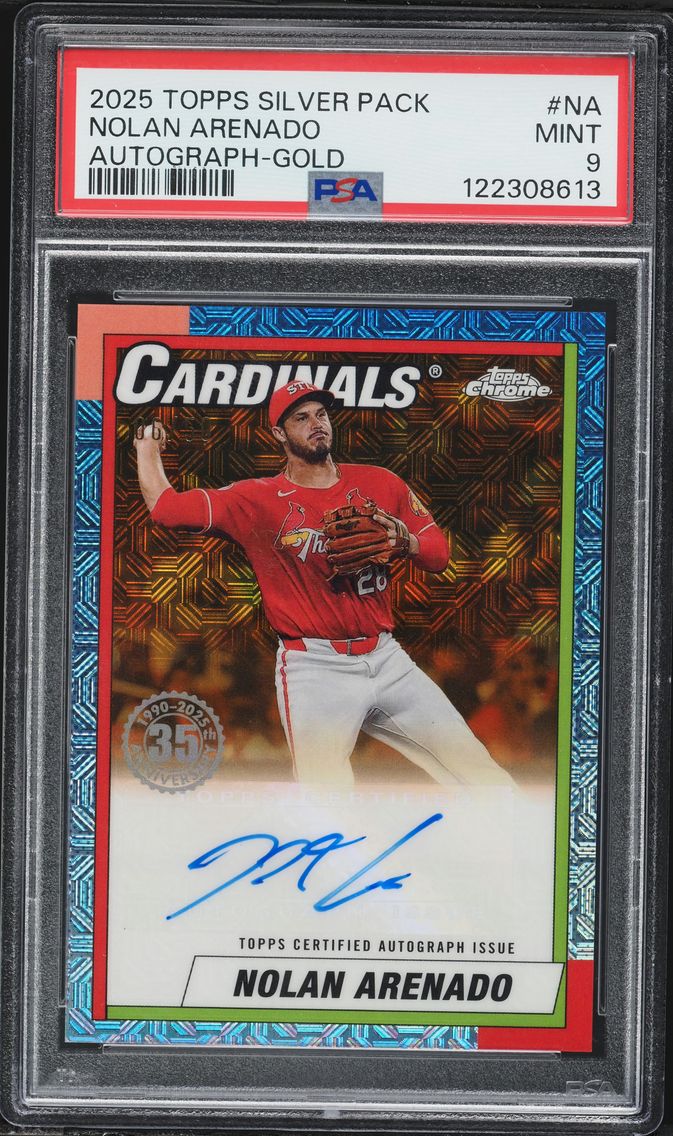 2025 #NA Nolan Arenado PSA 9 Top