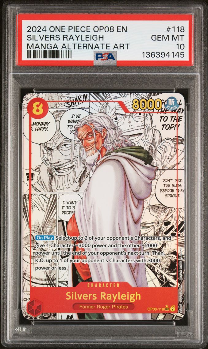 2024 #118 Silvers Rayleigh Manga