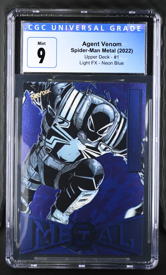 2022 #1 Agent Venom CGC 9 Spider-Man Metal - English