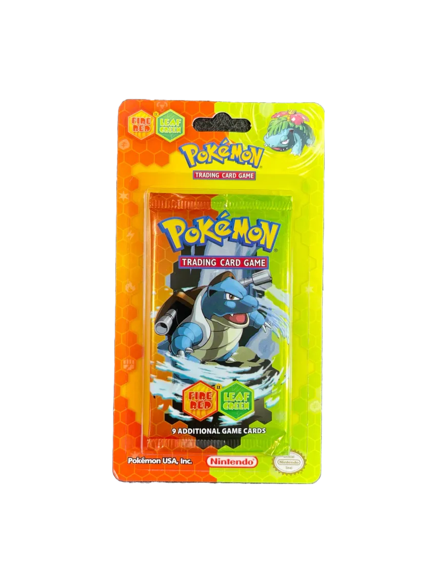 EX Fire Red Leaf Green Blister Pack